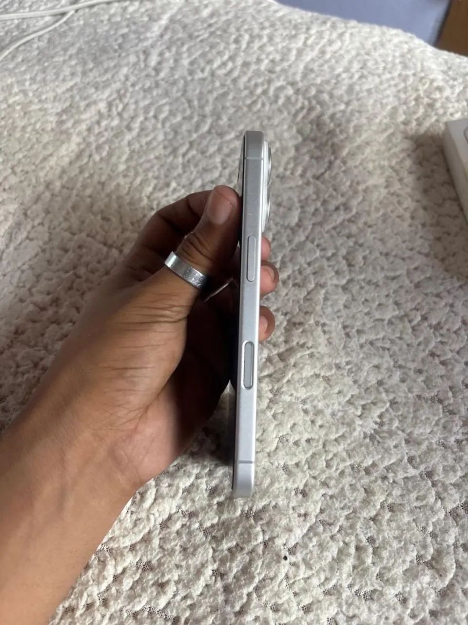iPhone 16 branco 128GB em ótimo estado ?<br> - Foto 2