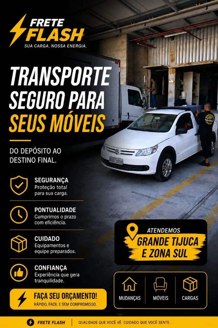 Fretes no Maracanã | Transporte com Qualidade e Segurança