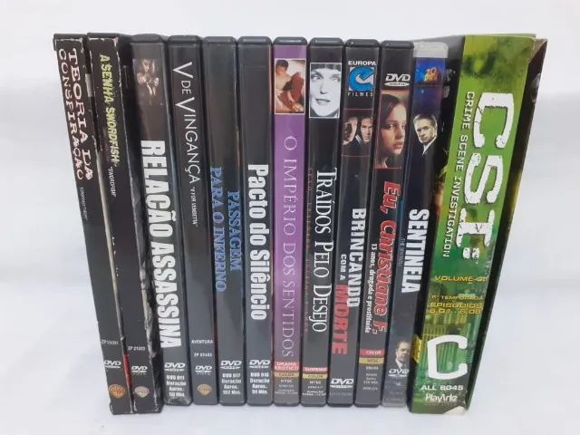 DVD´s O IMPÉRIO DOS SENTIDOS E OUTROS