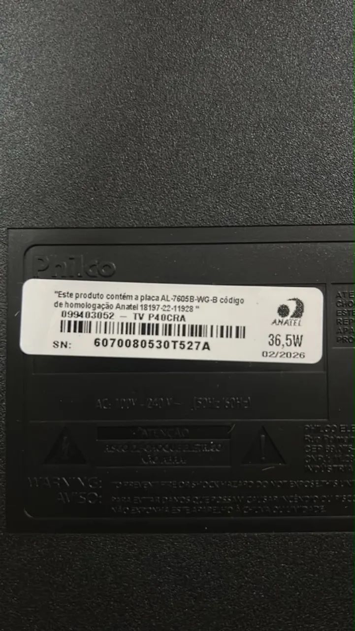 Tv sucata