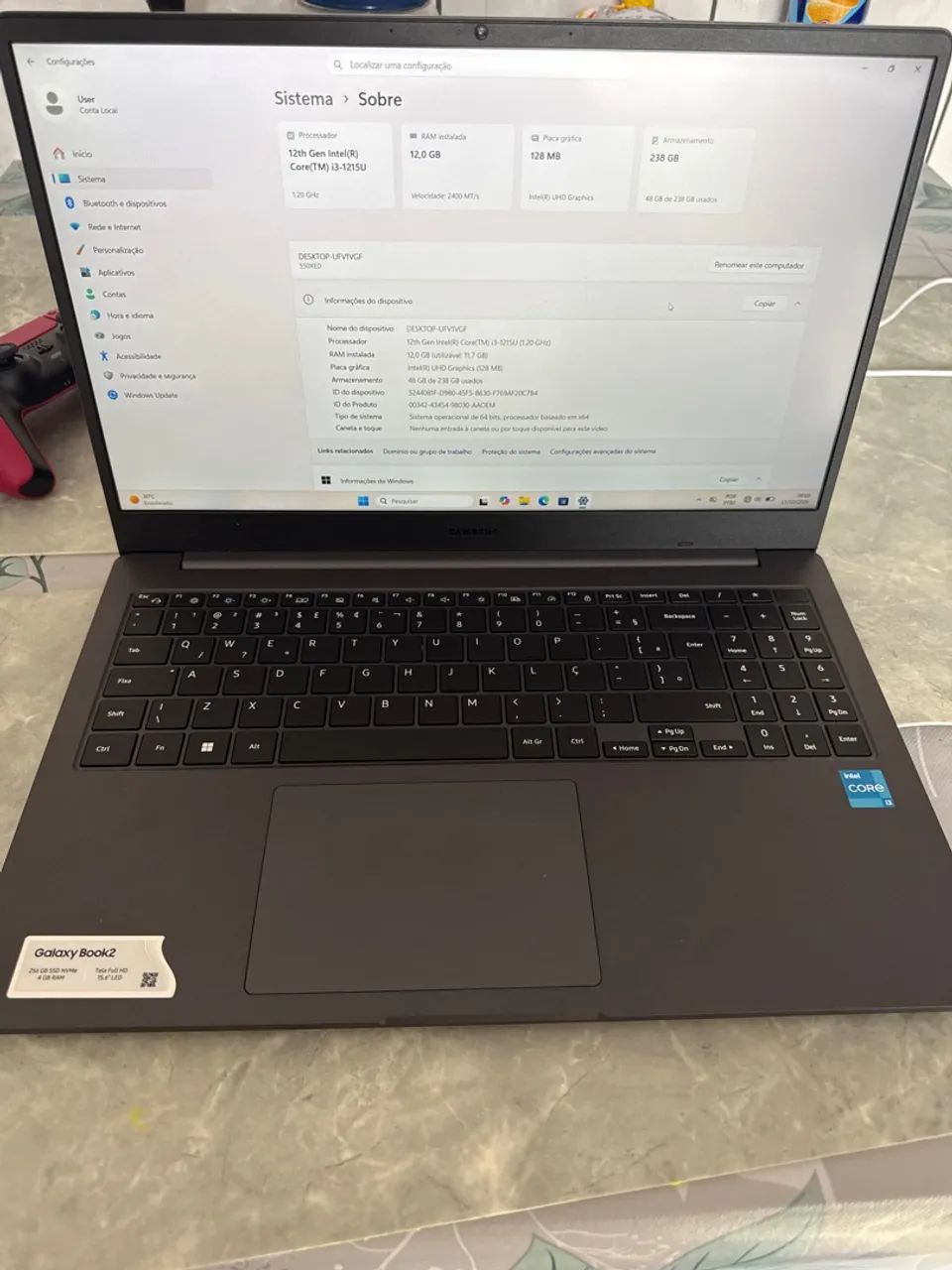 NOTEBOOK GALAXY BOOK2 - Foto 3