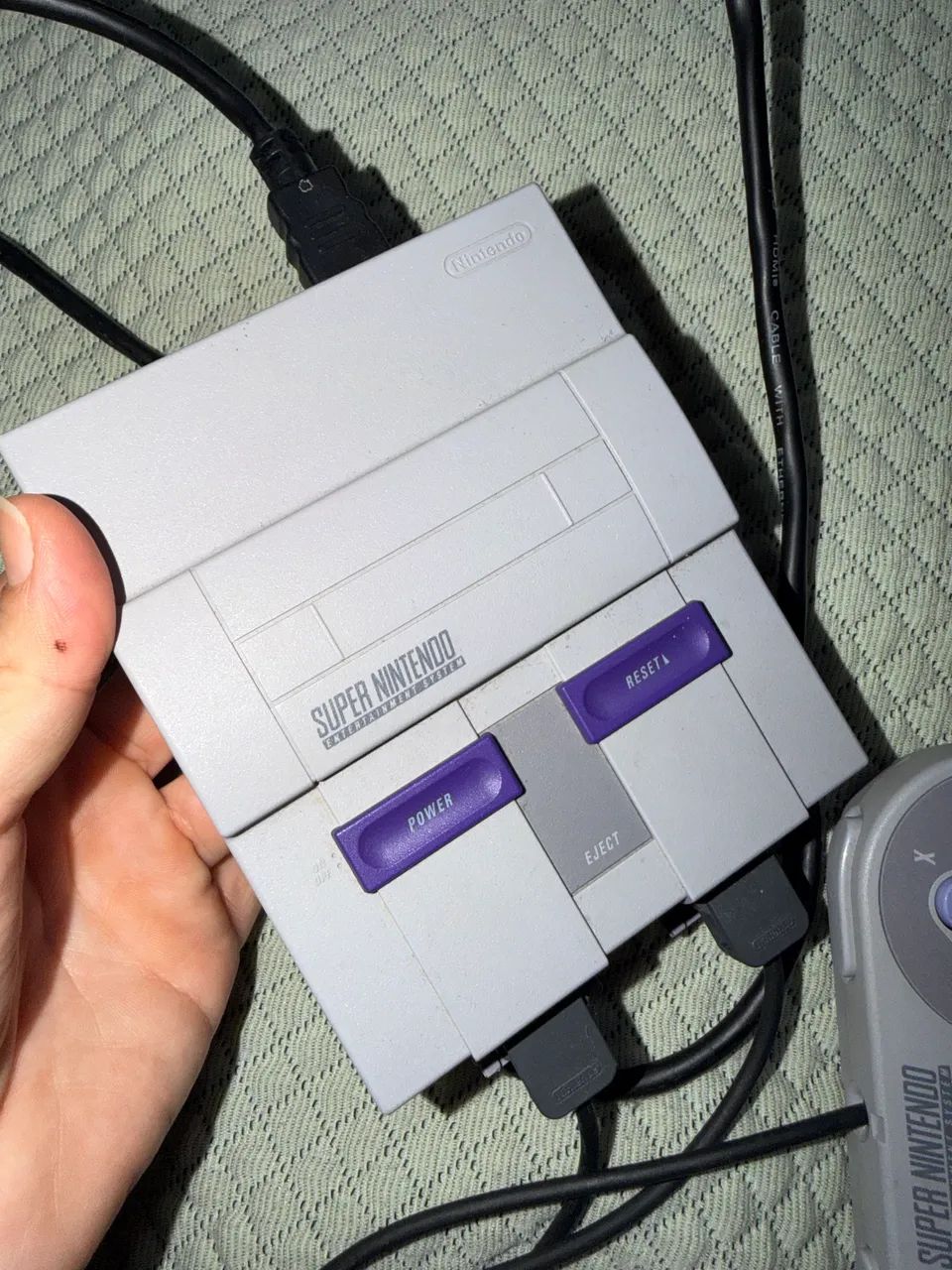 SUPER NITENDO COM JOGOS - MARIO WORLD - Foto 3