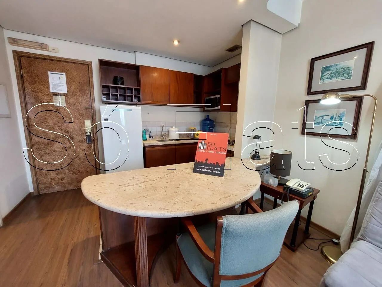Studio para locação com 1 dormitório e próximo da Av. das Nações Unidas. - Foto 4