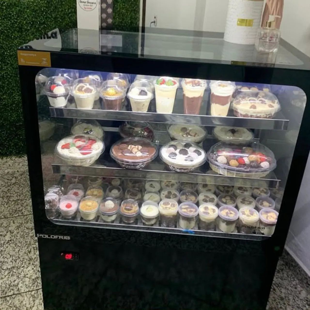 Vitrine refrigerada 