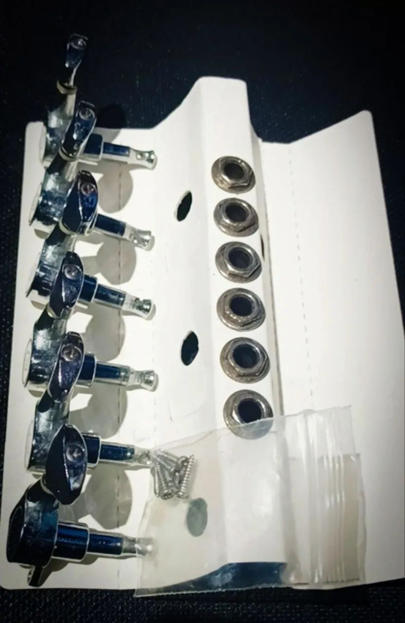 Tarraxas Strinberg blindadas para guitarra (sem trava) - Foto 2