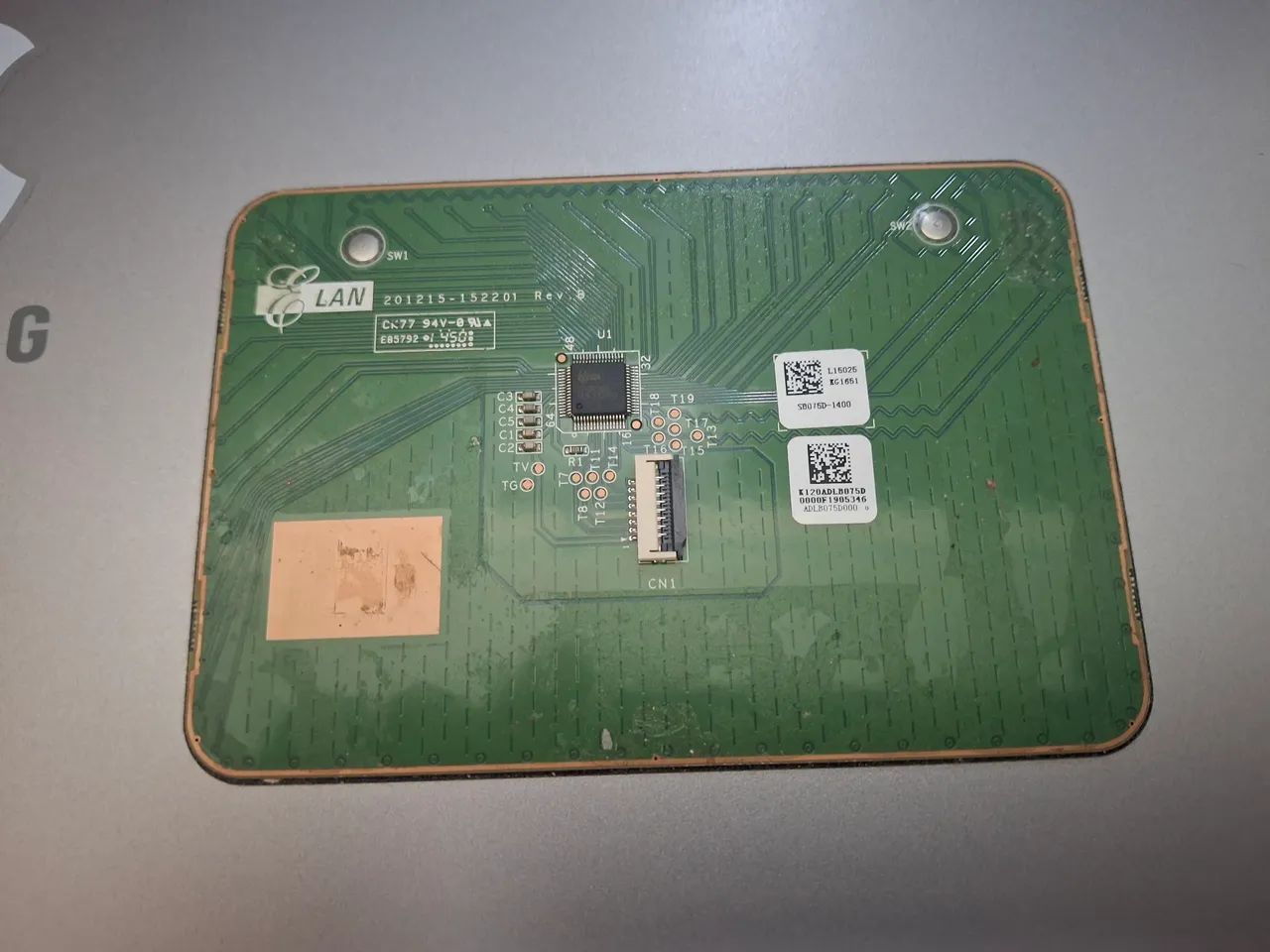 Touchpad Notebook Dell Vostro Original Cinza escuro  - Foto 3