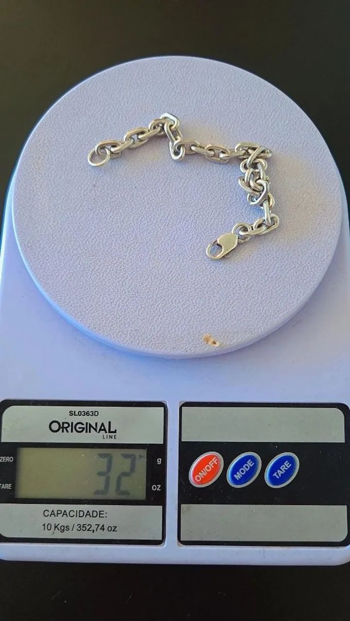 PULSEIRA DE PRATA 950 111G + 32G - Foto 2