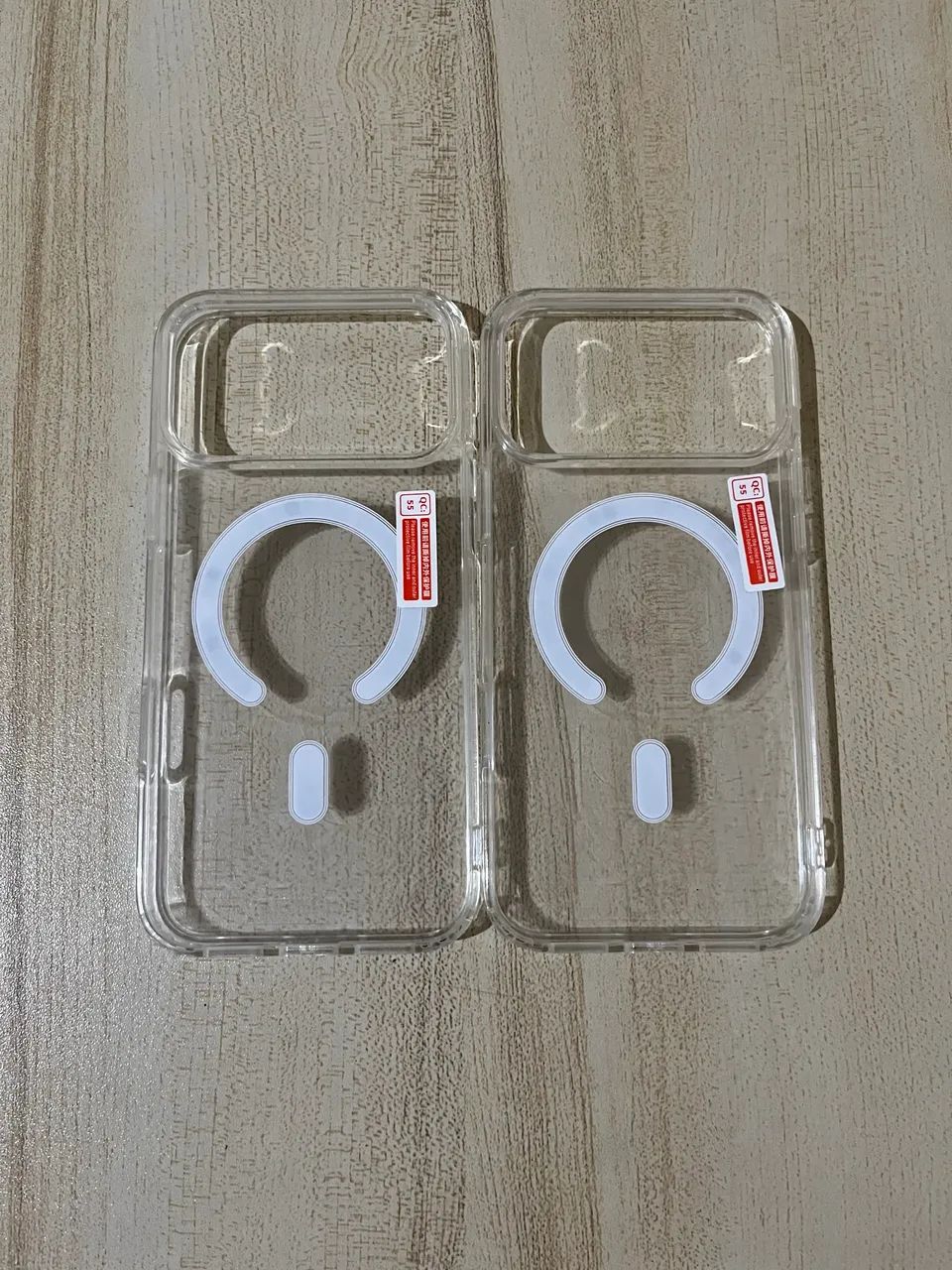 Cases MagSafe Transparente para iPhone 17 Pro Max / iPhone 18 Pro Max 