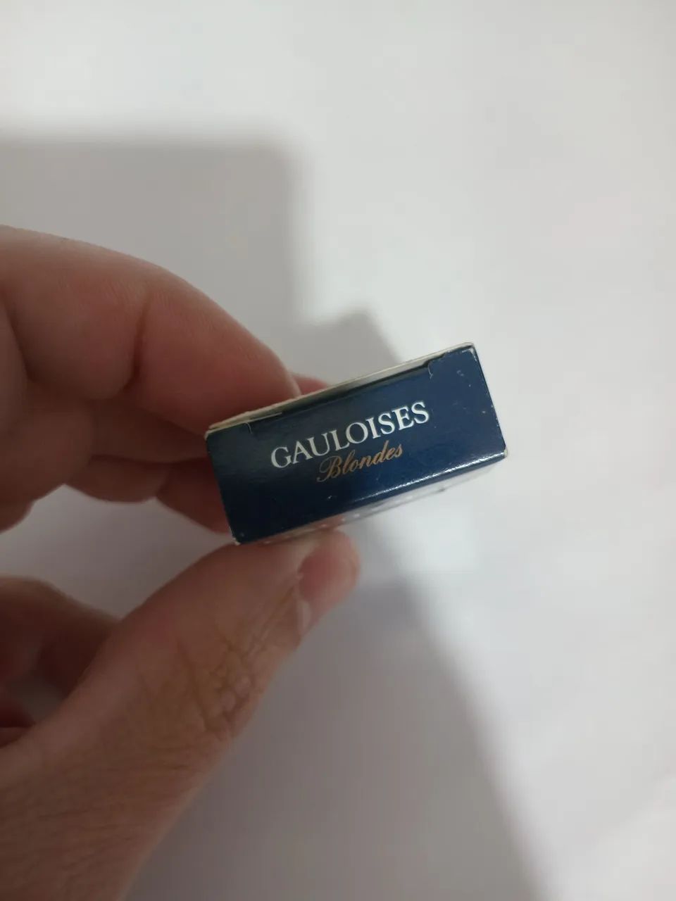 Caixa de fósforos vazia, Gauloises Blondes - Foto 2