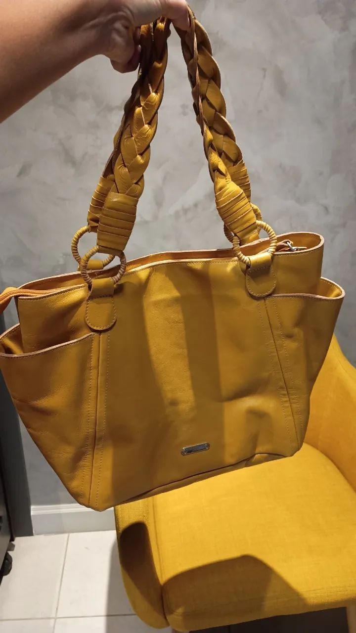 Bolsa em couro Mr Cat - Foto 4