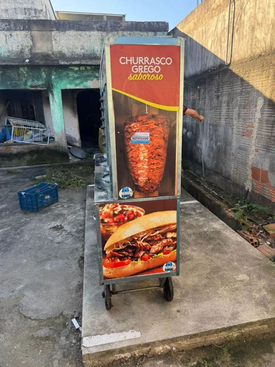 Carroça de churrasco grego  - Foto 5
