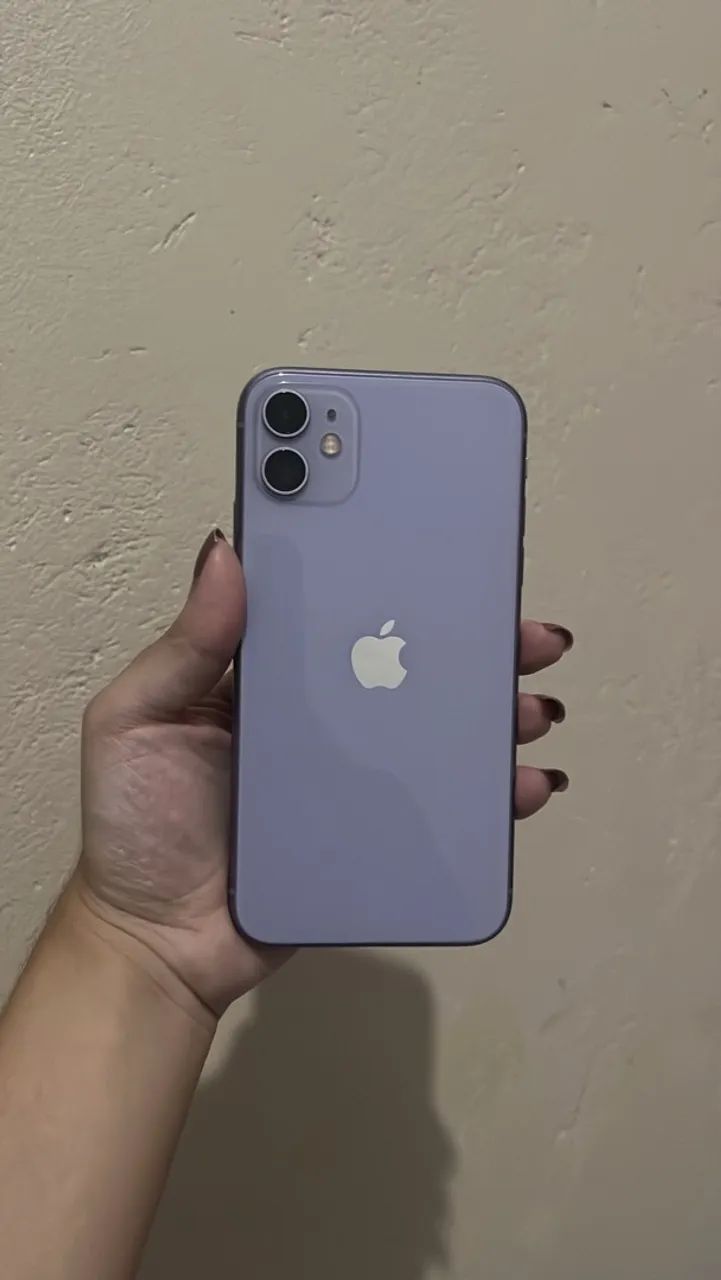 Iphone 11 lilás 128gb