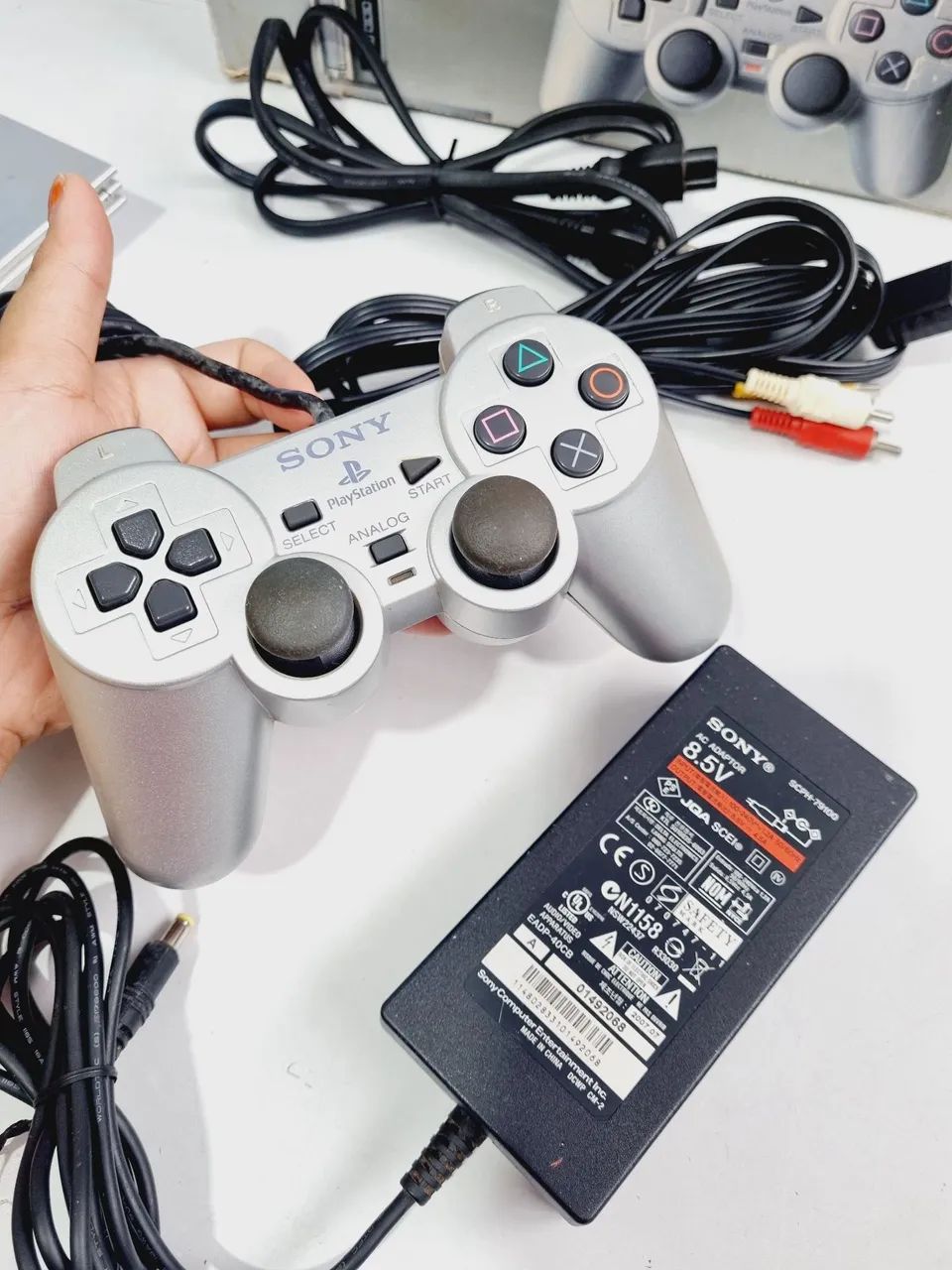 J105- PS2 SLIM PRATA - Foto 6