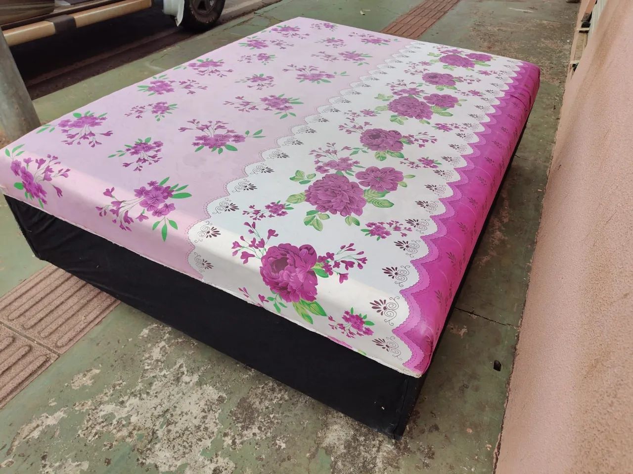 Cama box de casal de espuma 