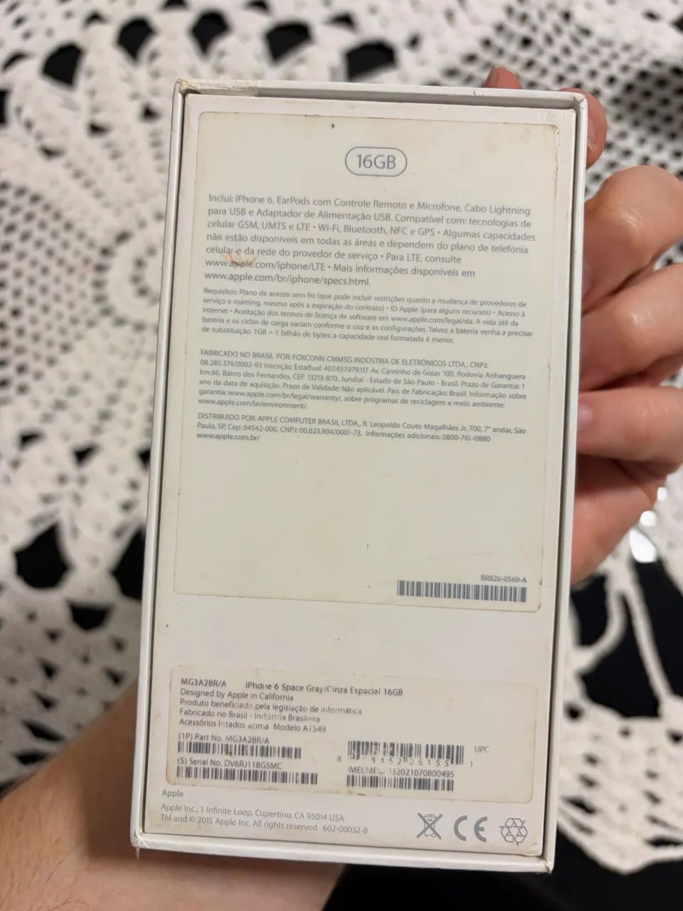 iPhone 6 cinza e preto  - Foto 4