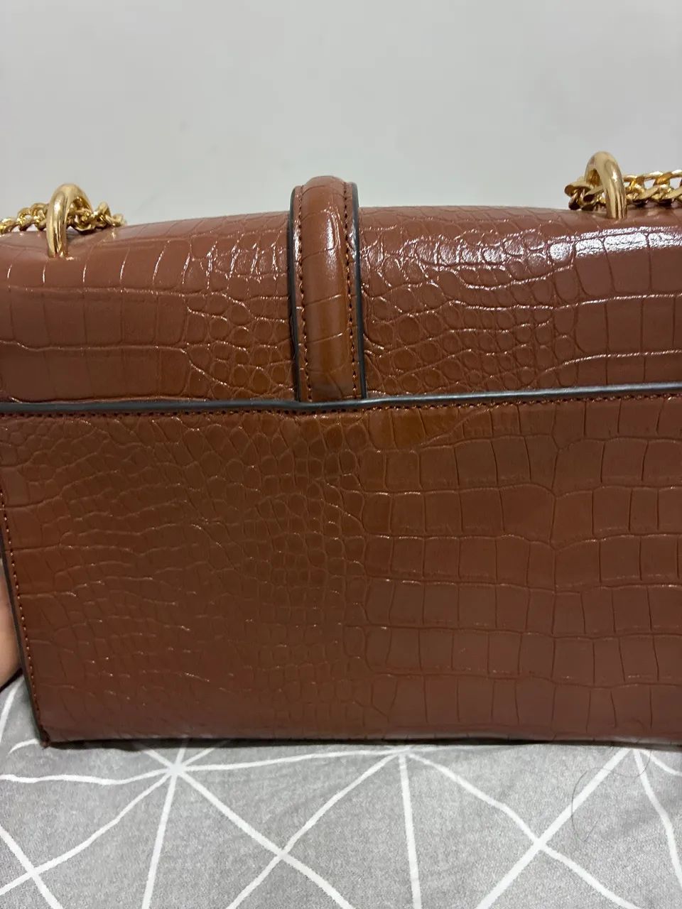 Bolsa marrom estruturada  - Foto 2