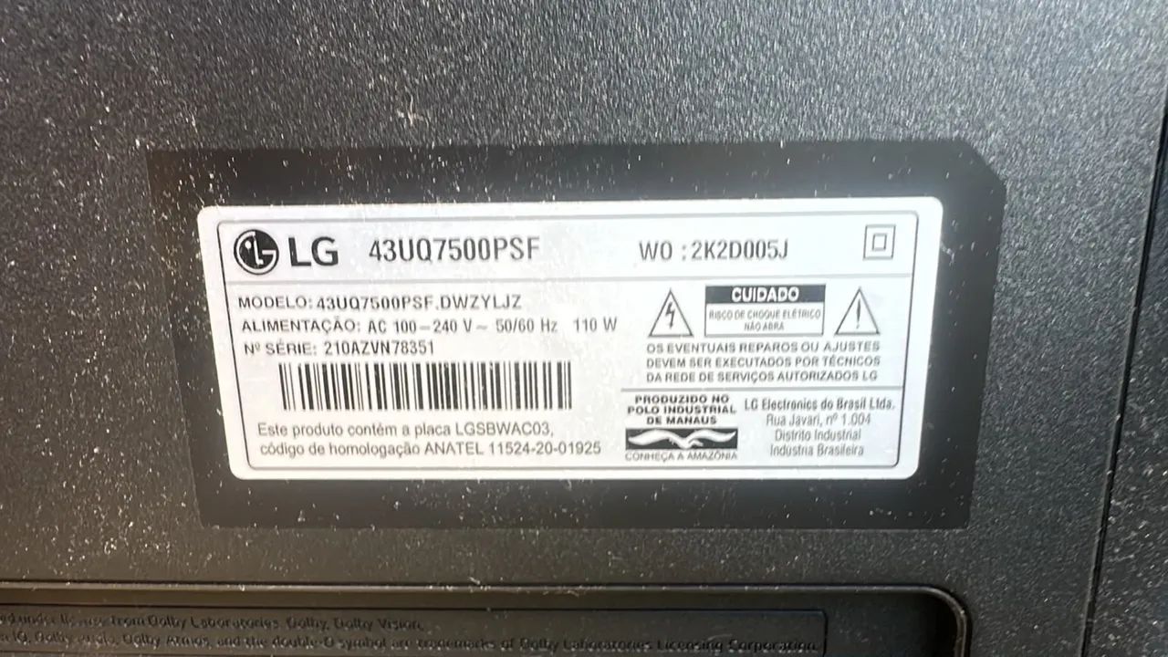 tv smart lg com tela quebrada - Foto 3