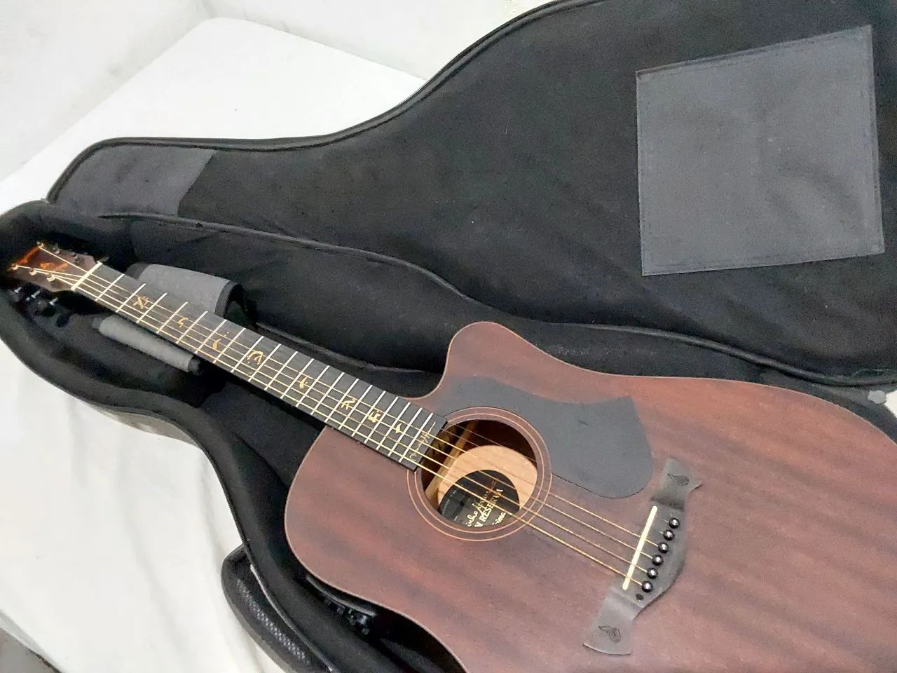 VIOLÃO TAGIMA JUNINHO AFRAM + CASE TAGIMA OFERTA IMPERDIVEL!!! - Foto 3