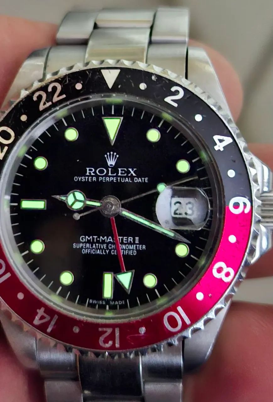 Relógio automático GMT 