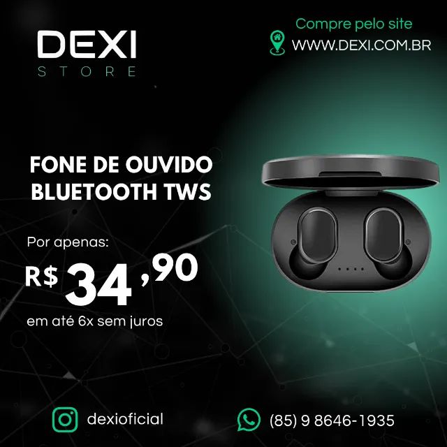 FONE DE OUVIDO BLUETOOTH TWS