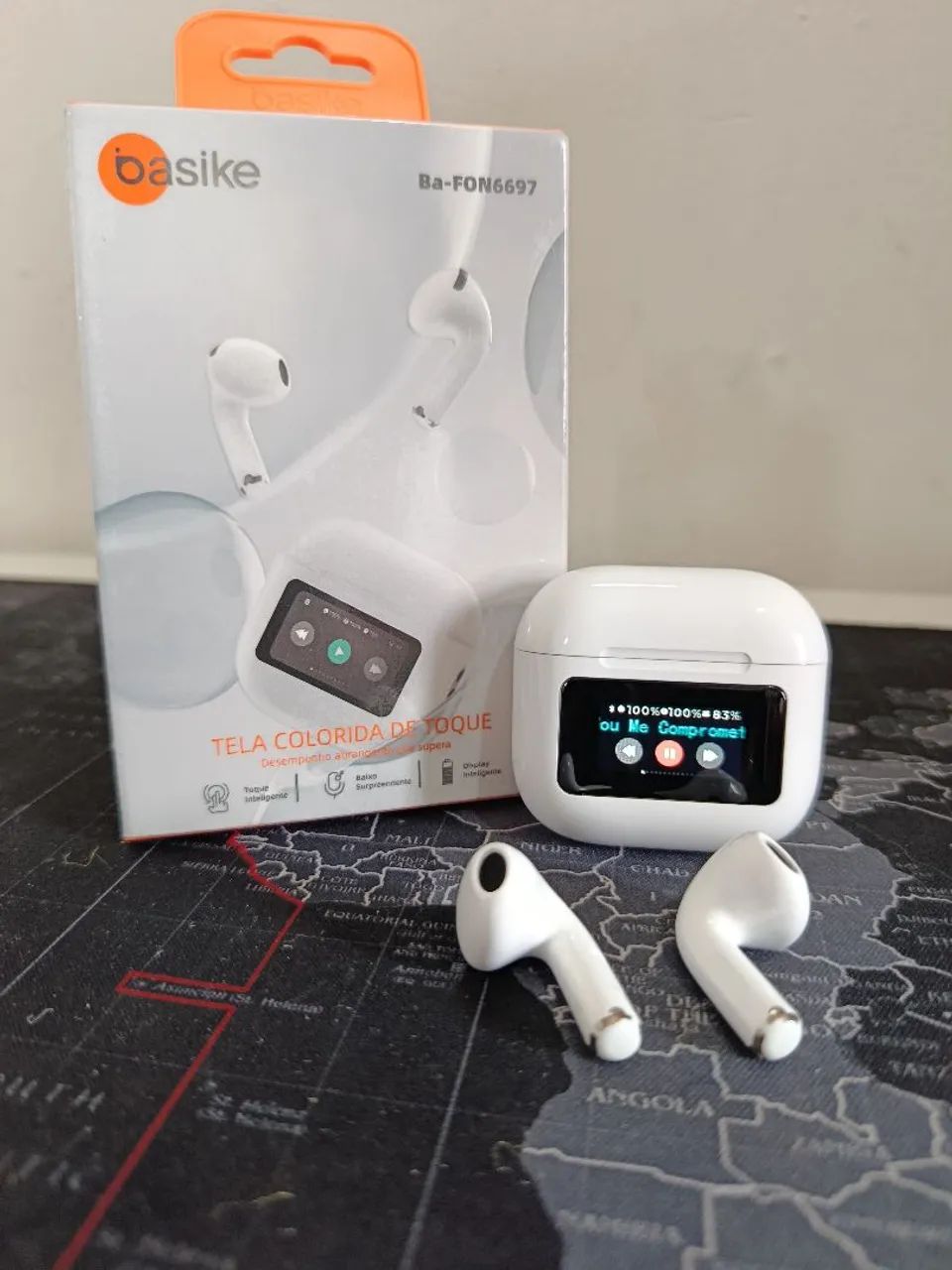 Headphone Basike via bluetooth com Case funcional / MEGA OFERTA IMPERDÍVEL 