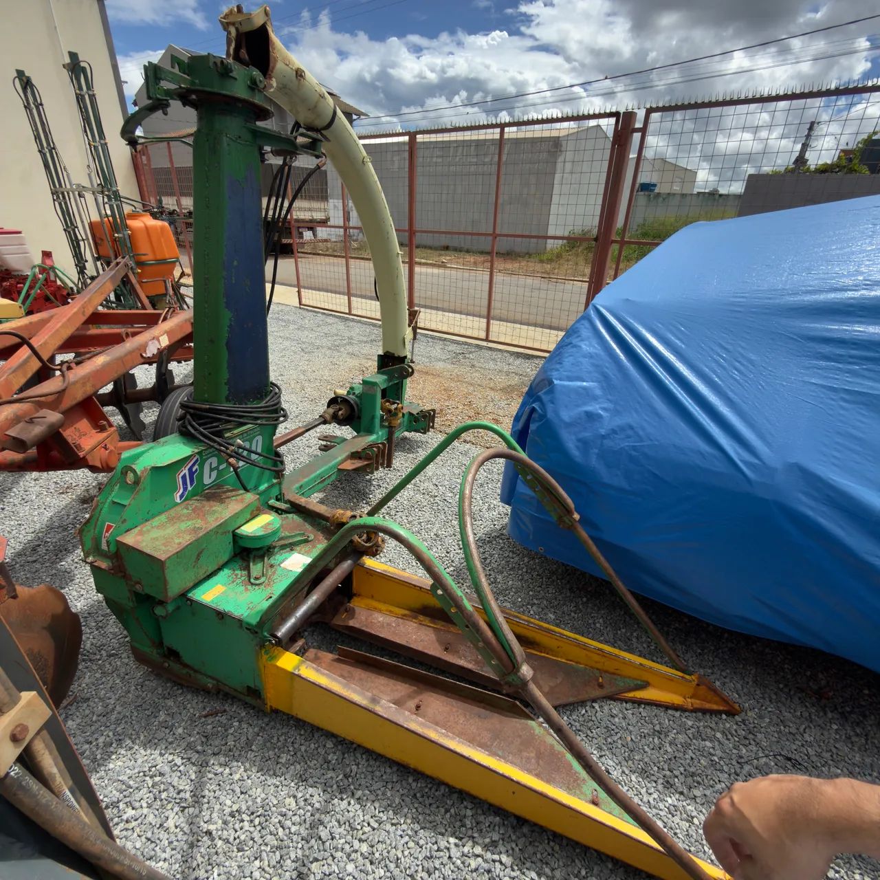 Forrageira JF C120 cardan hidráulica - Tratores e máquinas agrícolas -  Loteamento Copacabana, Catalão 1471756209 | OLX