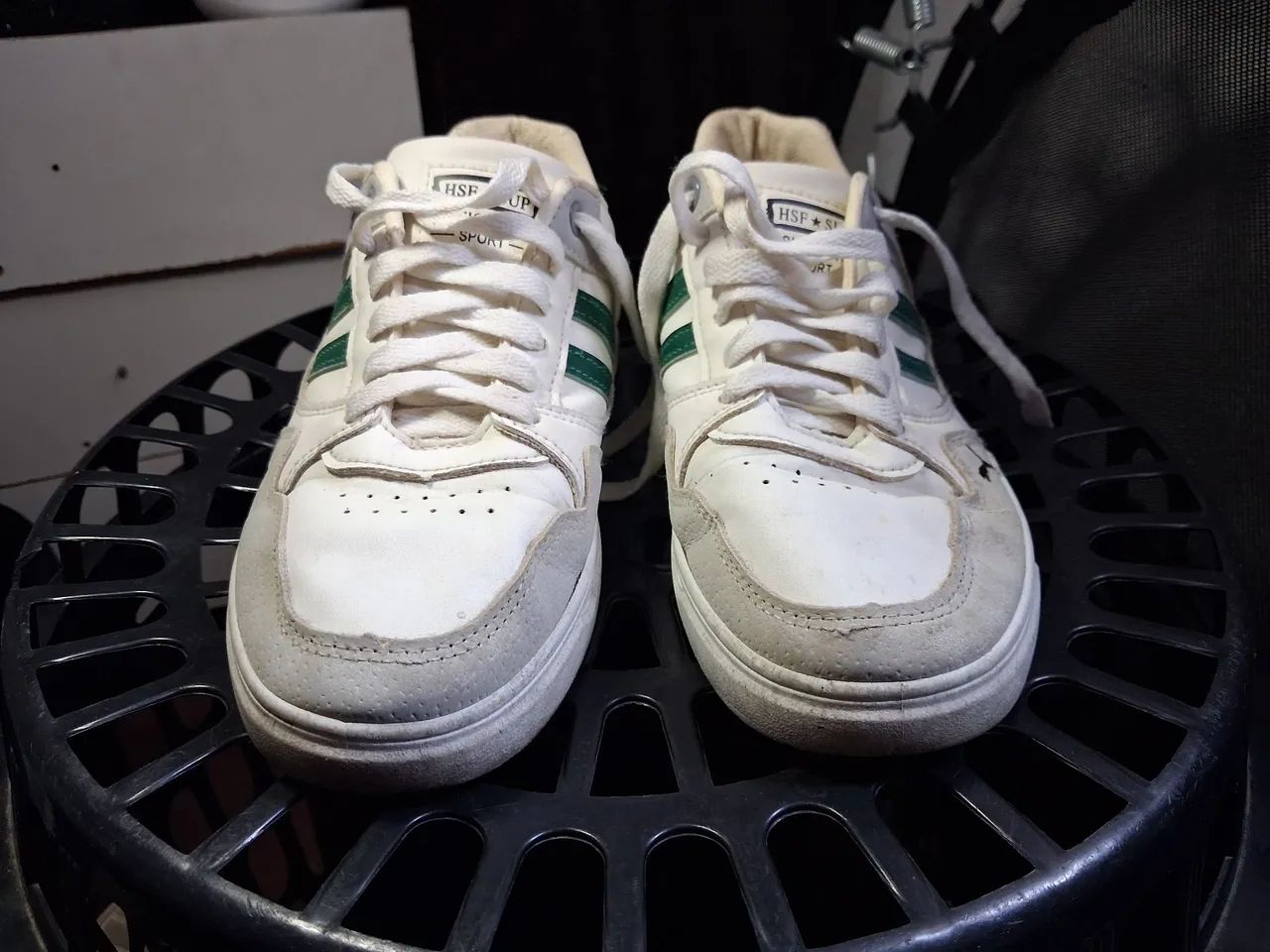 Tênis Puma HSF SUP branco/verde - Foto 3