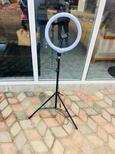 Ring Light 10 POL Com Tripé De Até 2 Metros  - Foto 2