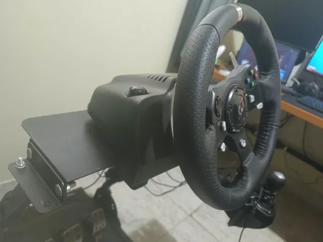 Volante Logitech G920 Xbox e PC com Cambio e Suporte. - Foto 5