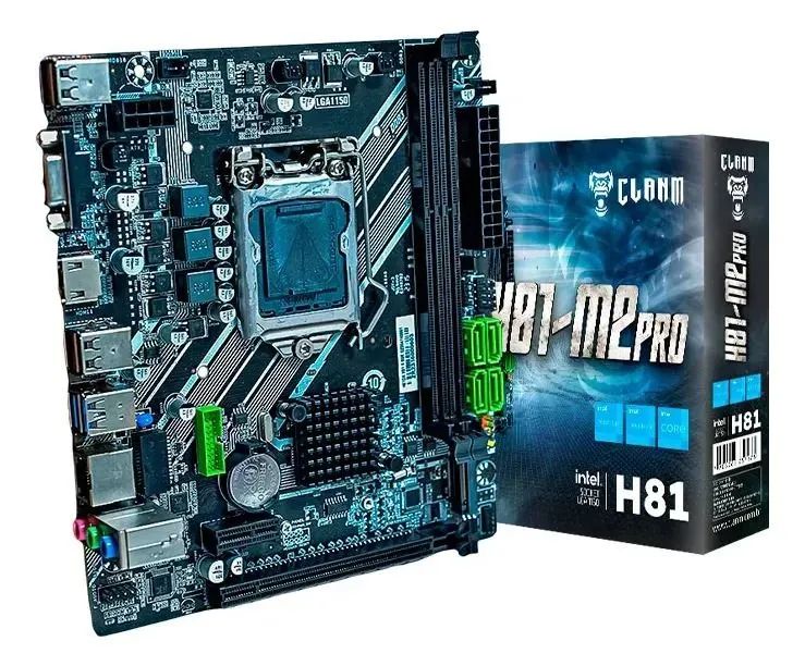 Placa Mãe Clanm H81-m2pro - Foto 4