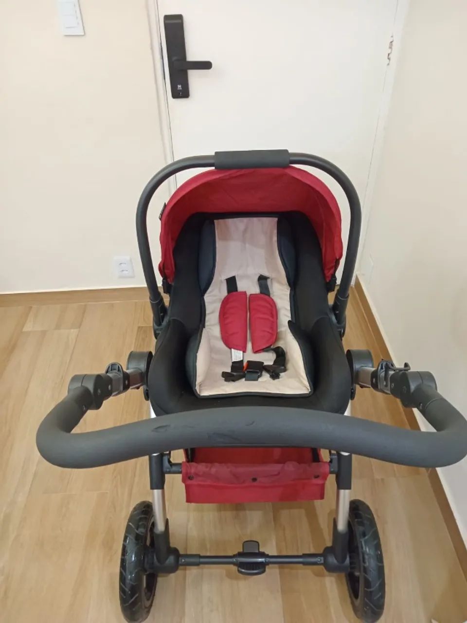 Carrinho de bebe 3 em 1 - Foto 4