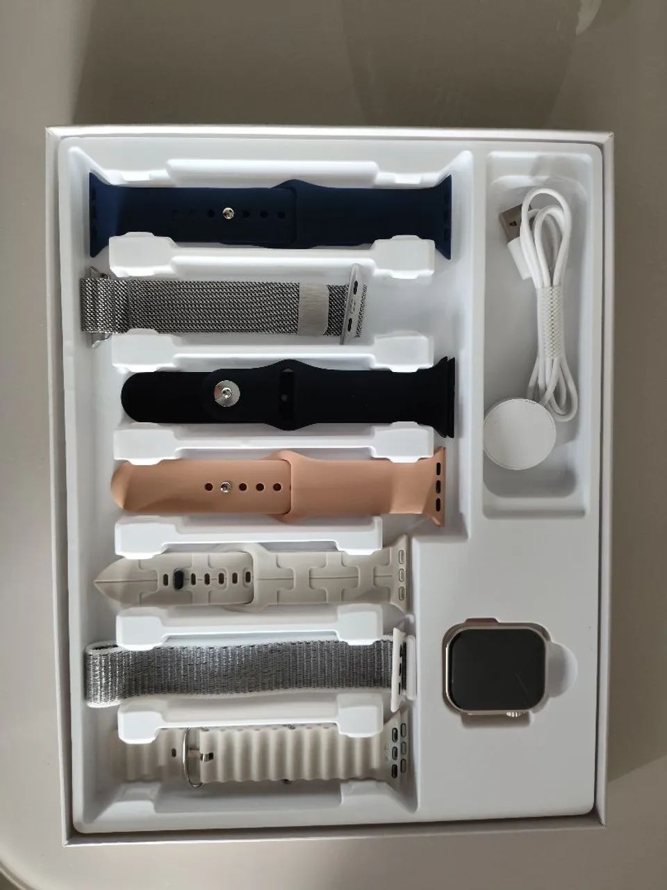 Relógio hw ultra mini 2 - com 7 correia - Foto 2