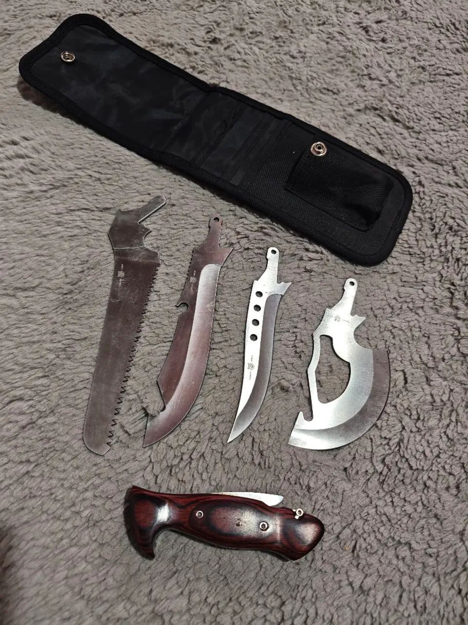 Kit facas camping, pescaria etc.. YAGNOB - Foto 3
