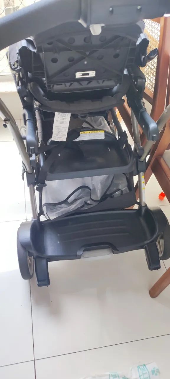 Carrinho de Bebê 2 Crianças - Foto 4