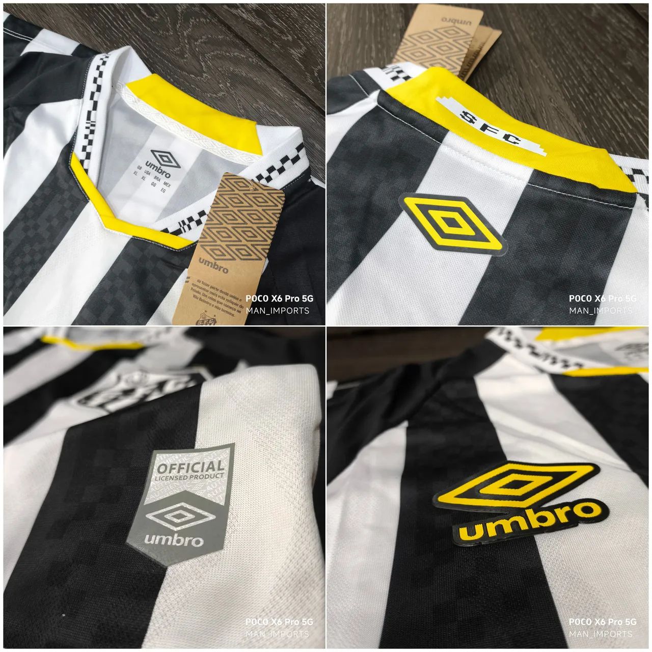 Camisa SANTOS 2026/27 - Uniforme 2 - Versão Torcedor  - Foto 4