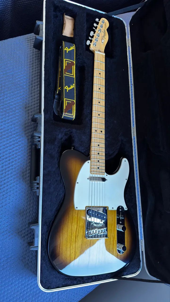 guitarra fender telecaster american deluxe