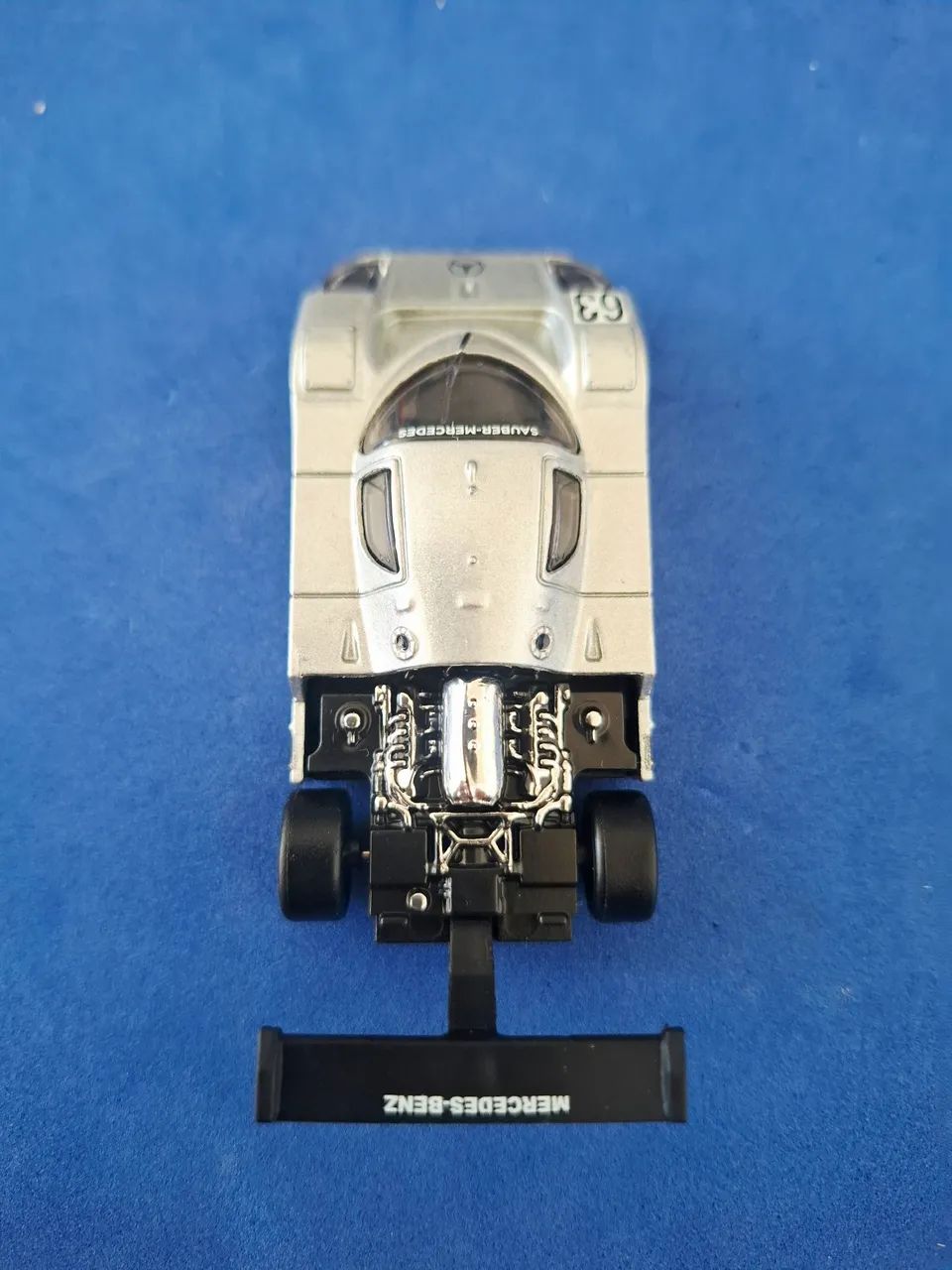Miniatura Sauber Mercedes 1:64 Hot Wheels! Raridade Top!!! - Foto 3