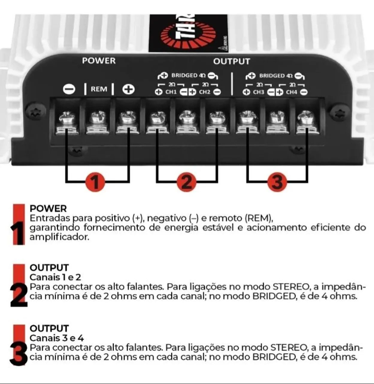 Módulo Taramps 400 Rms - Foto 3
