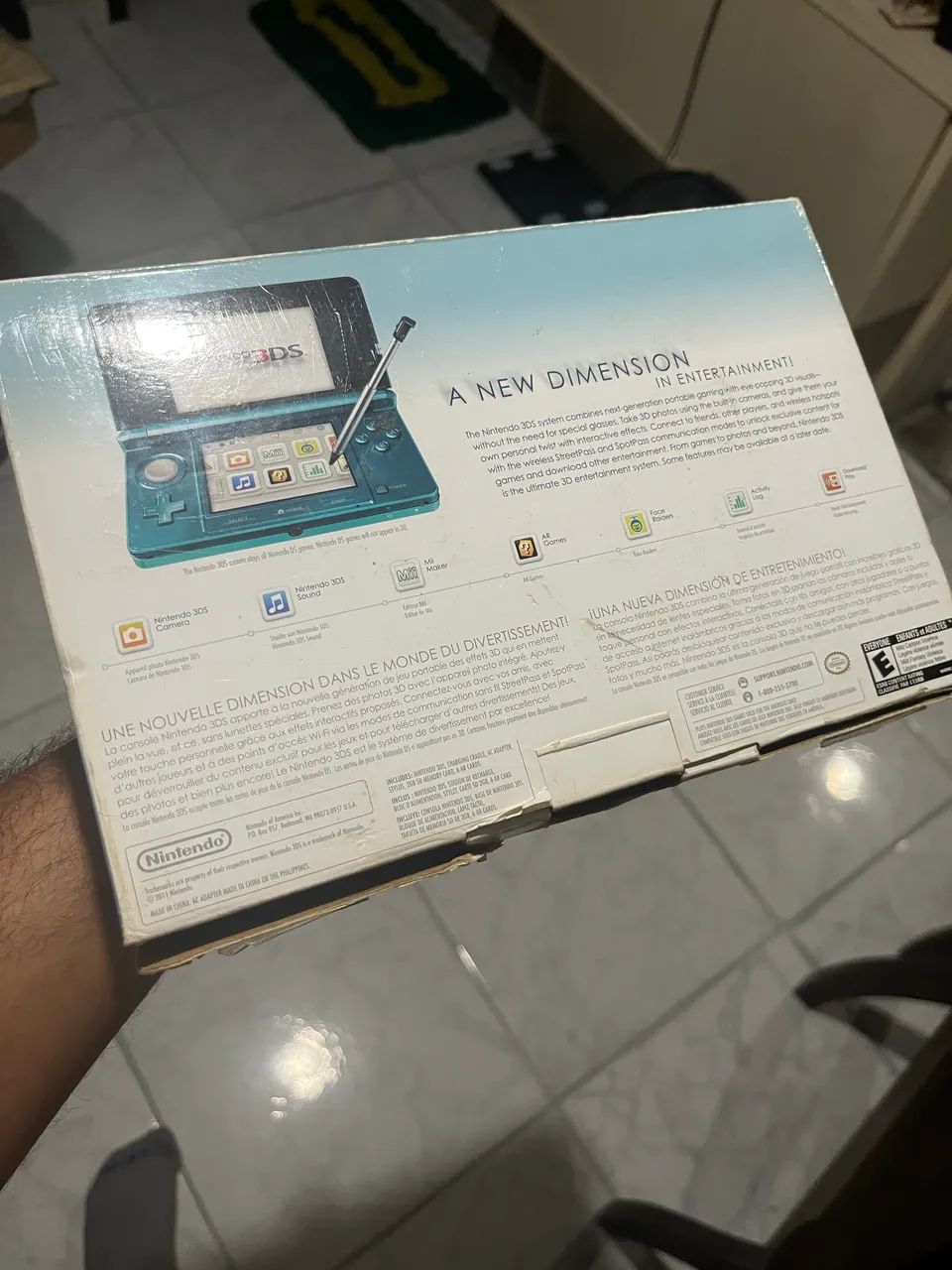 Nintendo 3ds aqua blue CIB  - Foto 2