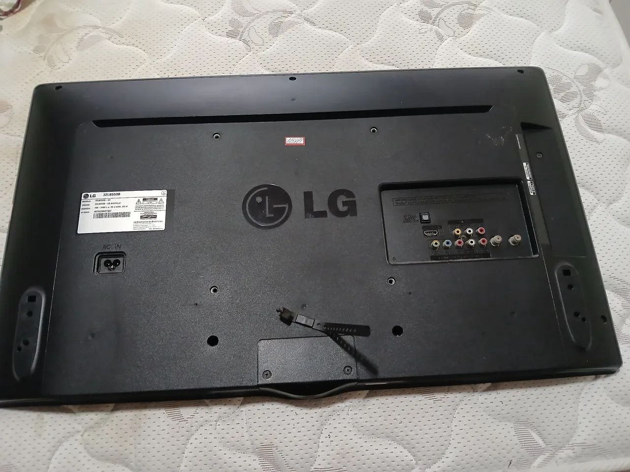 Tv lg 32' Led queimado - Foto 3