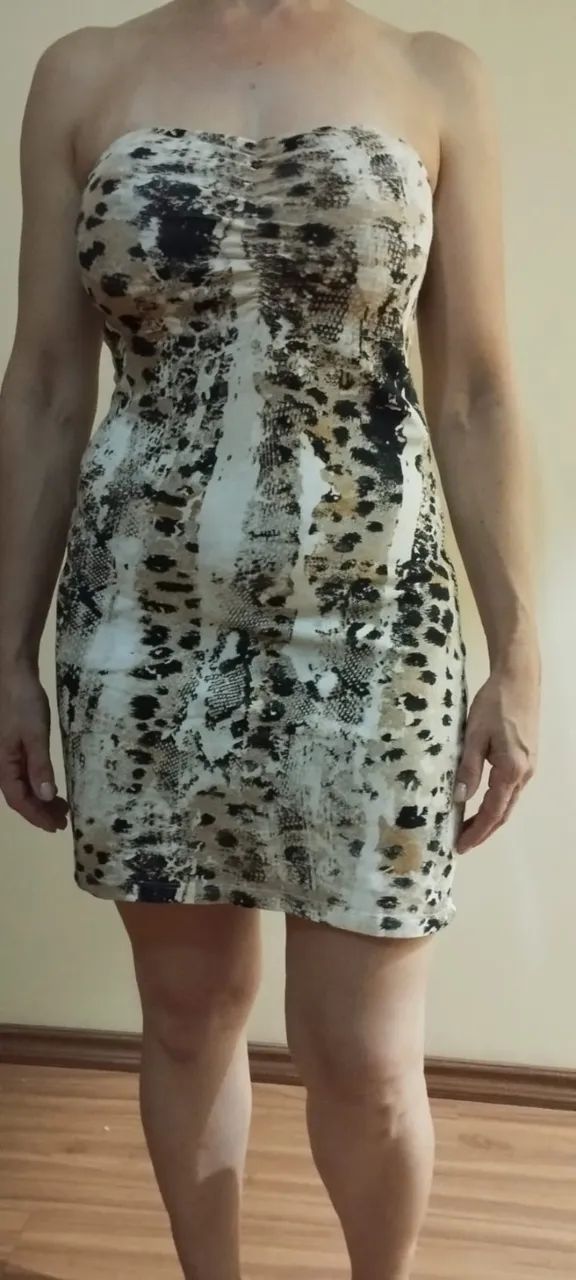 Vestido tomara que caia