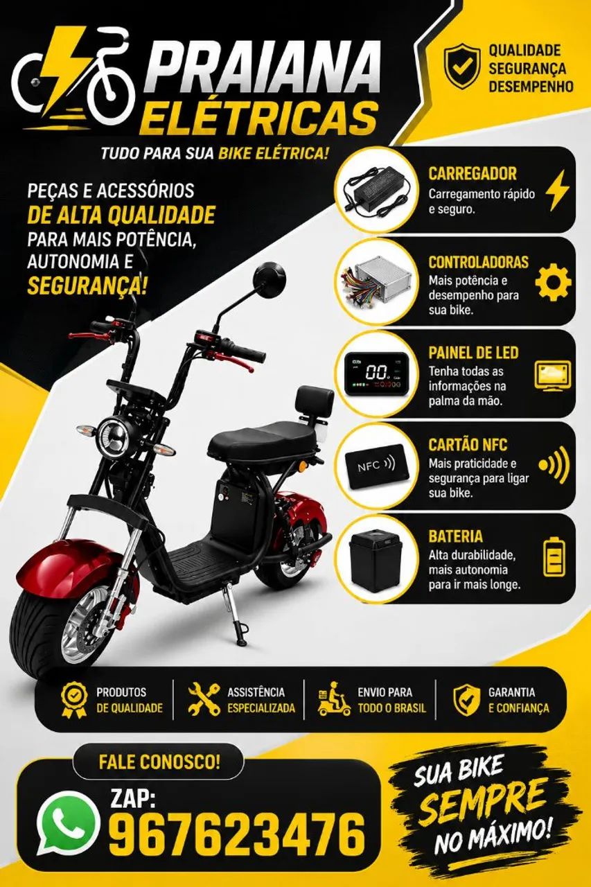 Mecânica de bike elétrica 