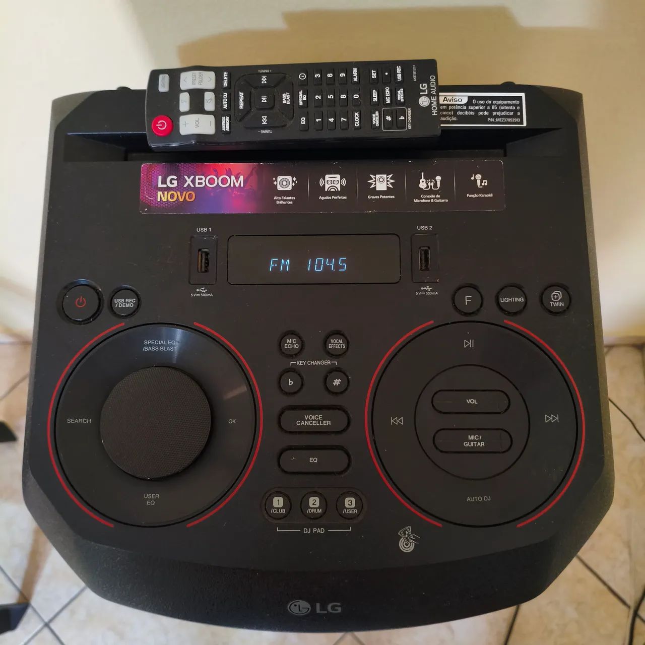 Caixa de som LG XBOOM 2000 W RMS - Foto 3