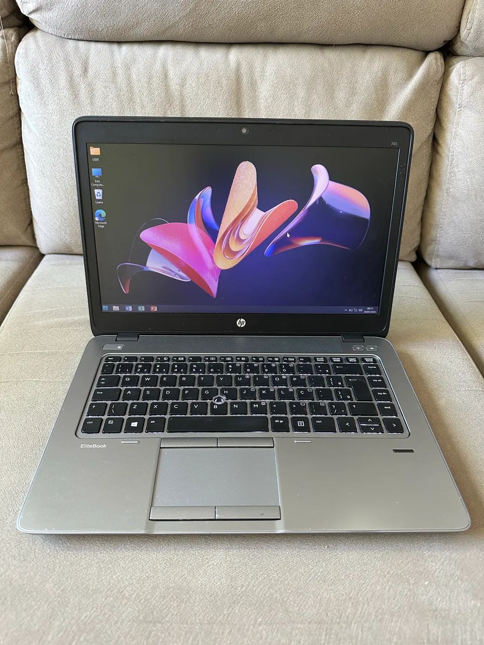 Notebook hp EliteBook amd a10 pro teclado luminoso  - Foto 5