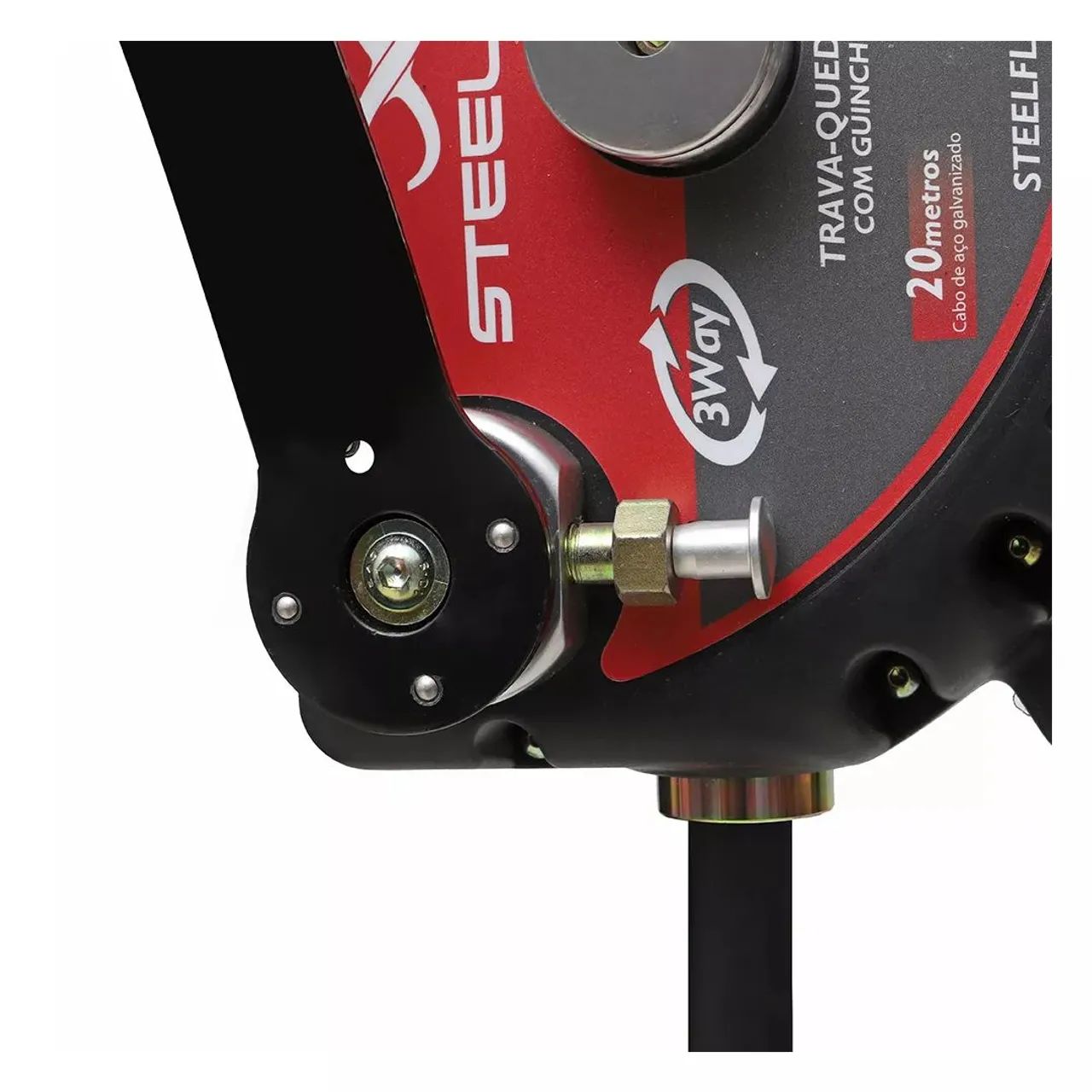 Trava-Quedas Retrátil Steelflex Tree Way TW0452 20m - Foto 2