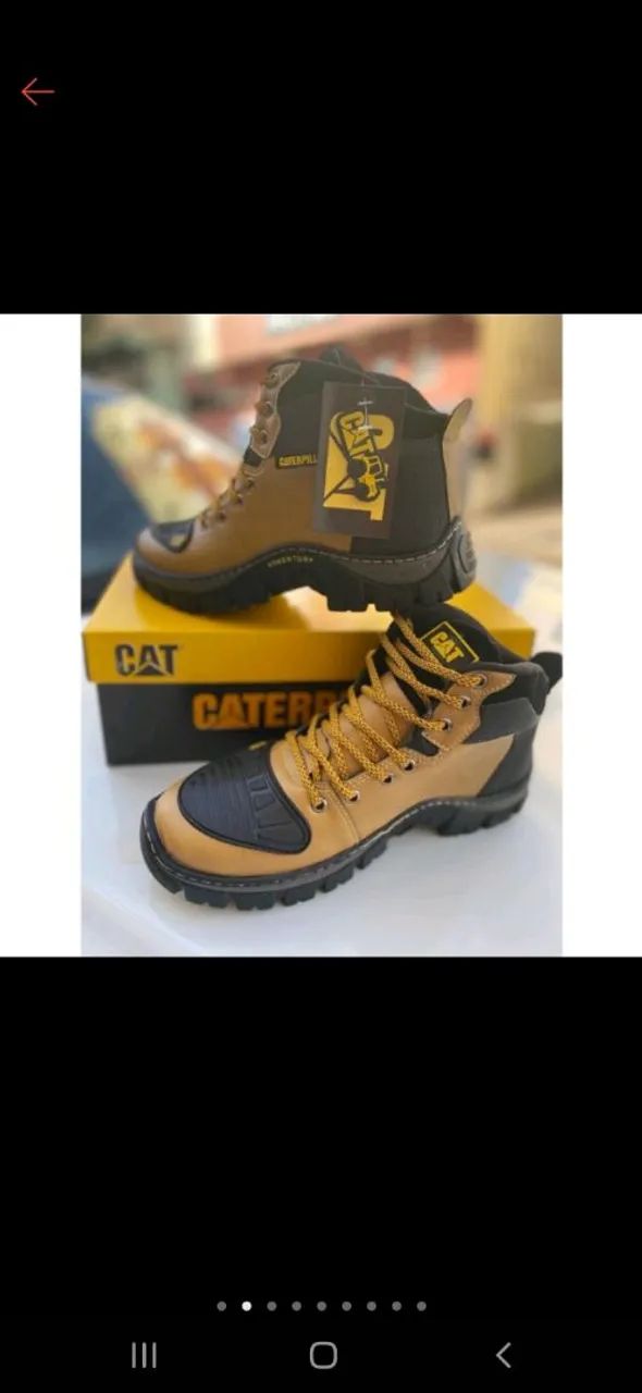 Botas caterpillar Costurada  - Foto 4