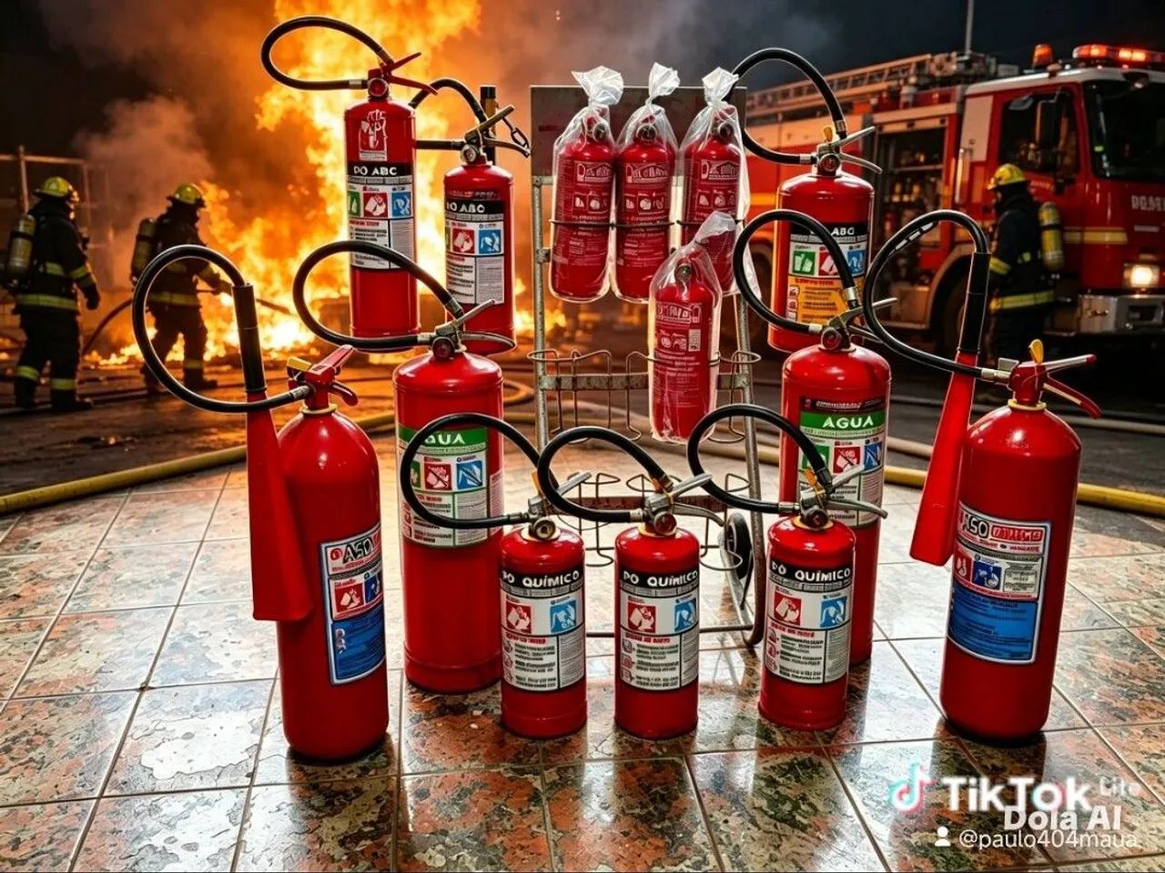 Venda e manutenção em sistema de incêndio 