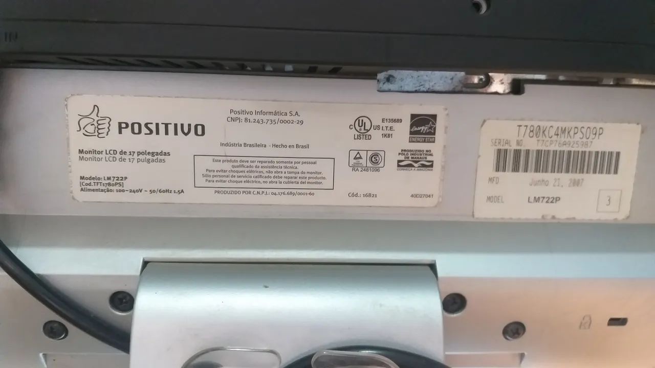 Monitor positivo 17 polegadas - Foto 4