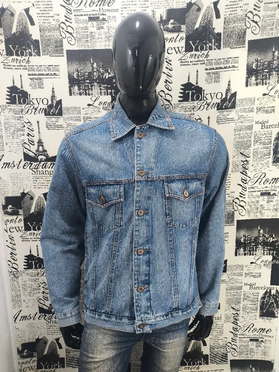 Jaqueta Jeans  Biotipo Tam M Cód 4567 Usada/Original  - Foto 2