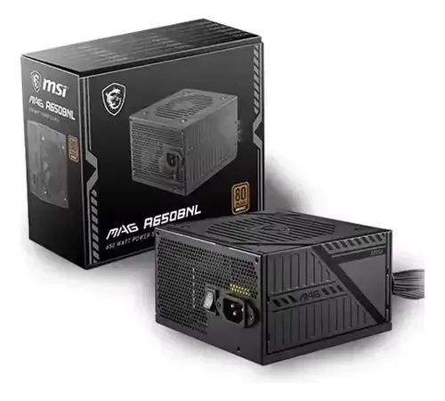 Fonte MSI MAG 650w 80 plus 